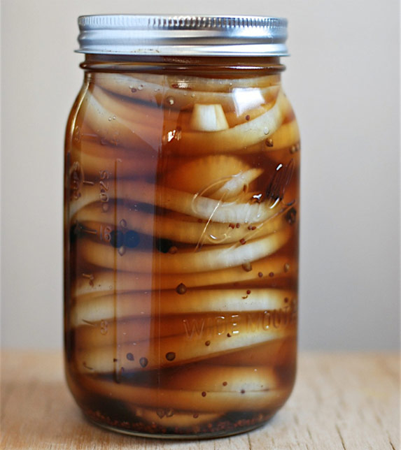 Stout Beer Pickled Onions