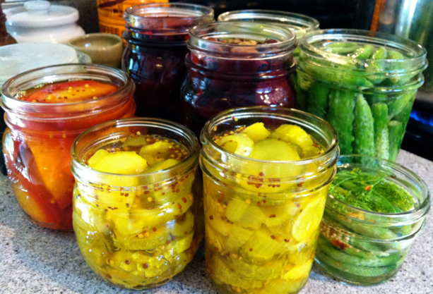 Colorful Array of Pickles