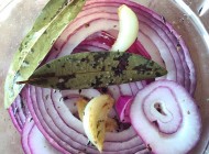 Mexican pickled red onions
